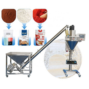 semi automatic powder milk detergent powder 10 kg  powder packaging machine