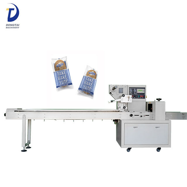 Automatic Pillow Horizontal bread chocolate packing machine price