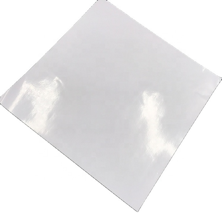 Waterproof Glossy Sticker Paper Sheet Self Adhesive A3 A4 White Colored Clear PET PVC Vinyl Sticker for Inkjet Laser Printer