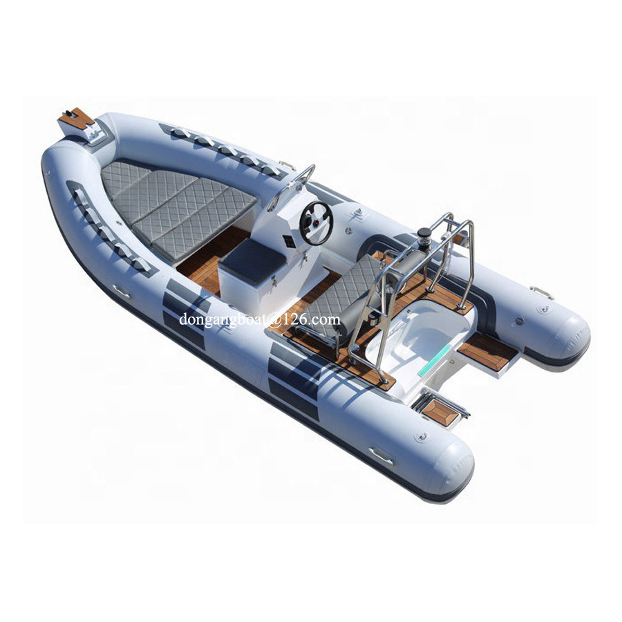 italian inflatable liya rib boat scuba diving fiberglass hypalon boat with motor and trailer