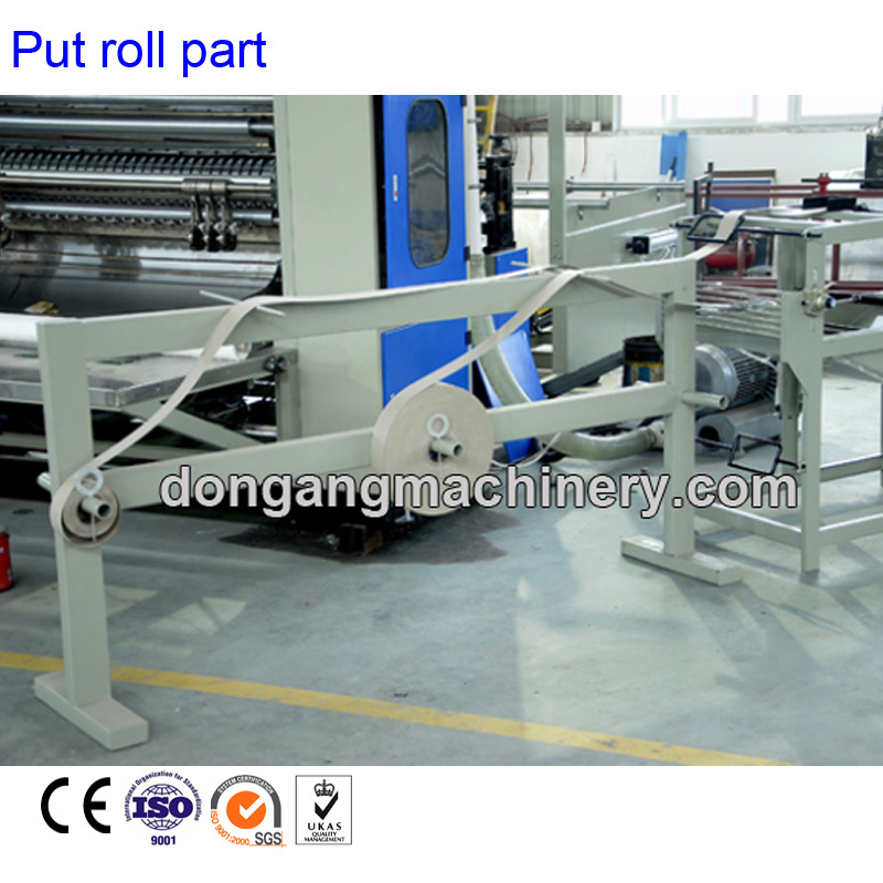 Full automatic paper tube curling machine for winding toilet paper tube