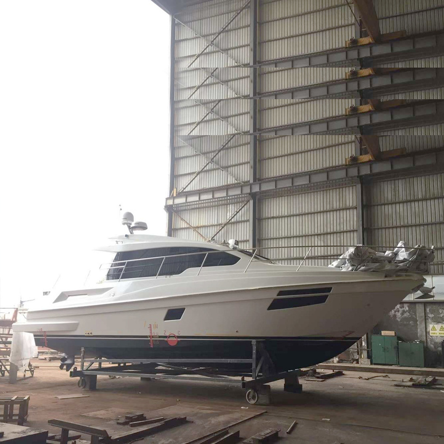 37ft small luxury  fiberglass yatcht boat  11.28m yacht luxury boat cabin cruiser pleasure boat