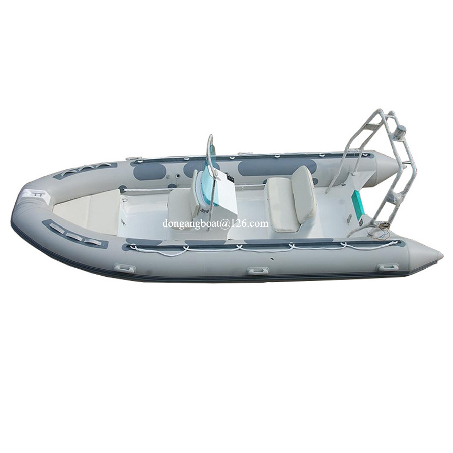 italian inflatable liya rib boat scuba diving fiberglass hypalon boat with motor and trailer