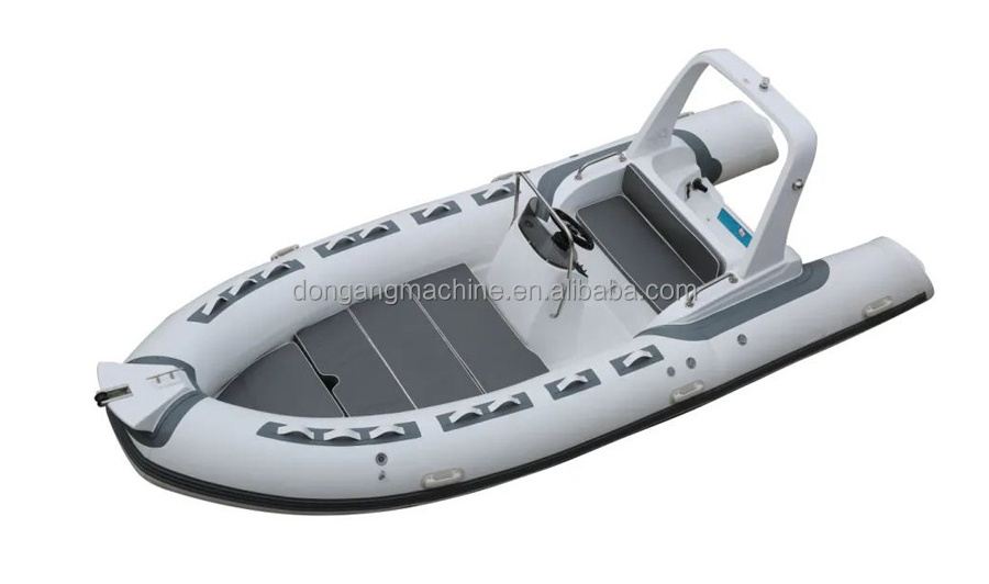 17ft 5.2m China hypalon cheap sport fiberglass inflatable rigid hull rib sail boat prezzo molds for sale 520