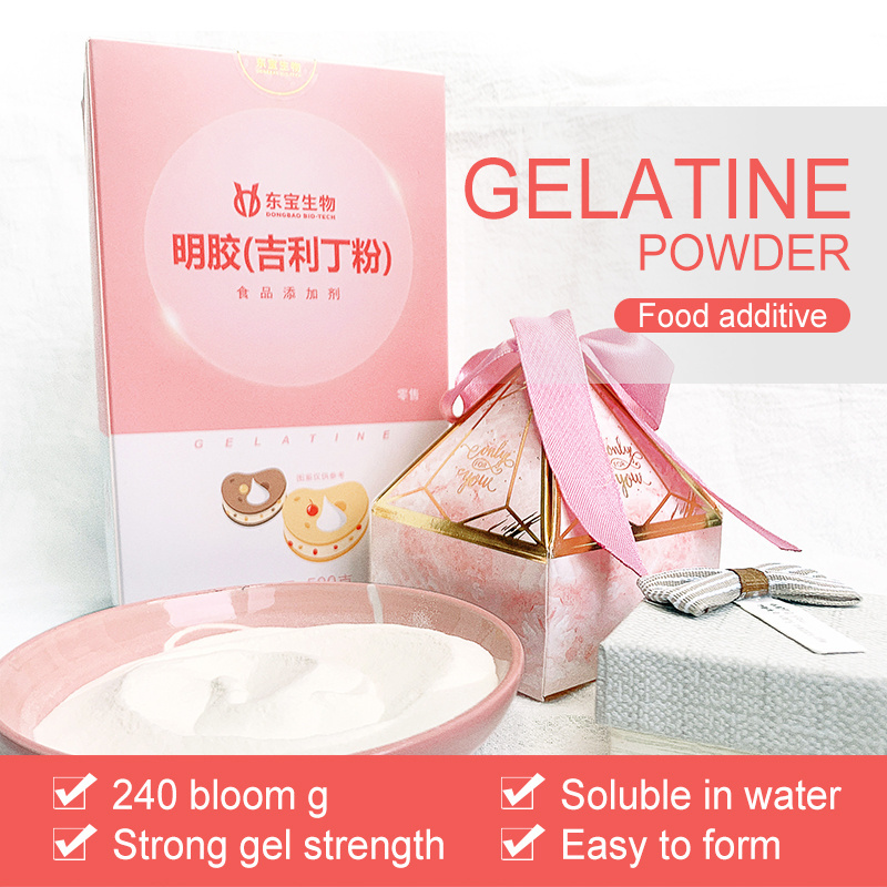 High quality low price high purity stabilizer food grade additive  gelatin powder supplement