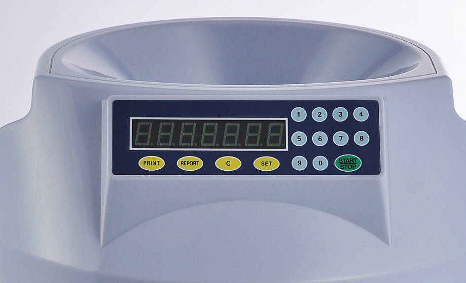 portable coin counter coins counting sorter automatic high quality DB360 with printer with number button