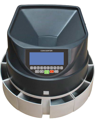 New LCD display Fast speed coin counting  coin counter coin  sorter DB450