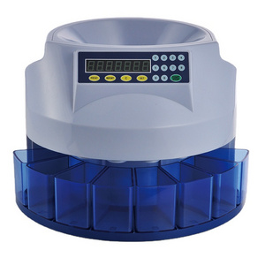 portable coin counter coins counting sorter automatic high quality DB360 with printer with number button