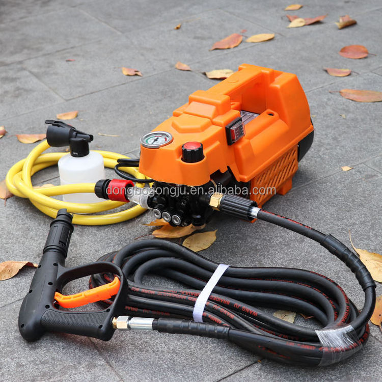 AC 110V 220V 2400W High Pressure Car Washer Electric Car Washing Machine with High Power Water Pump Induction Motor