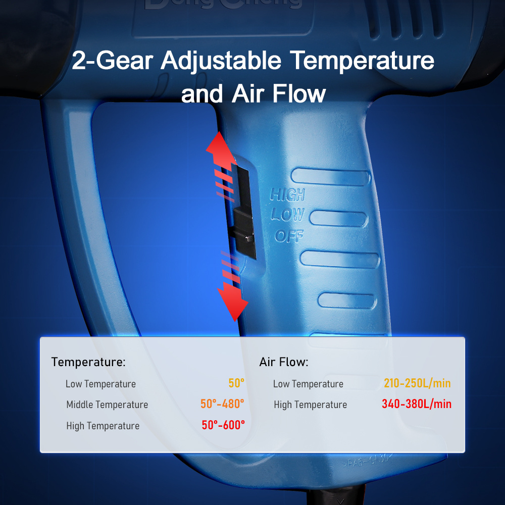 2000W High performance Soar series hot air gun  temperature control model heat gun