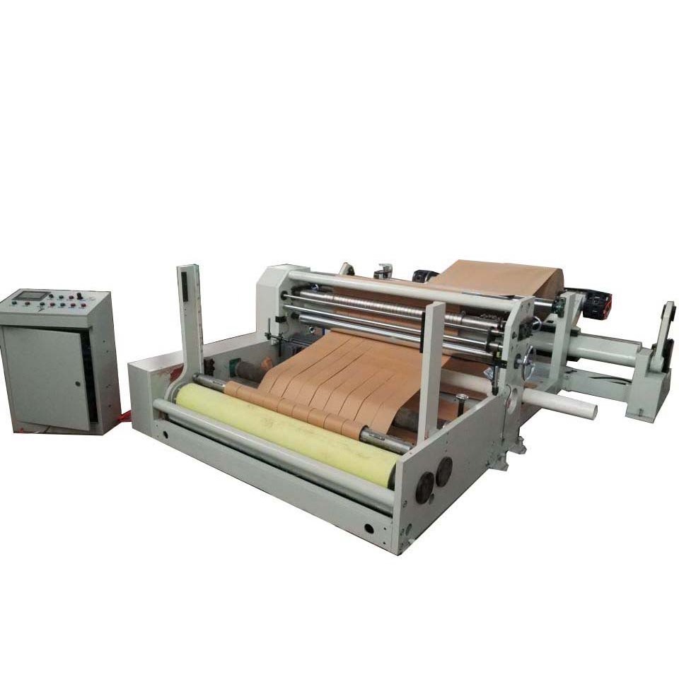 jumbo roll band saw paper knife slitting rewinding machine