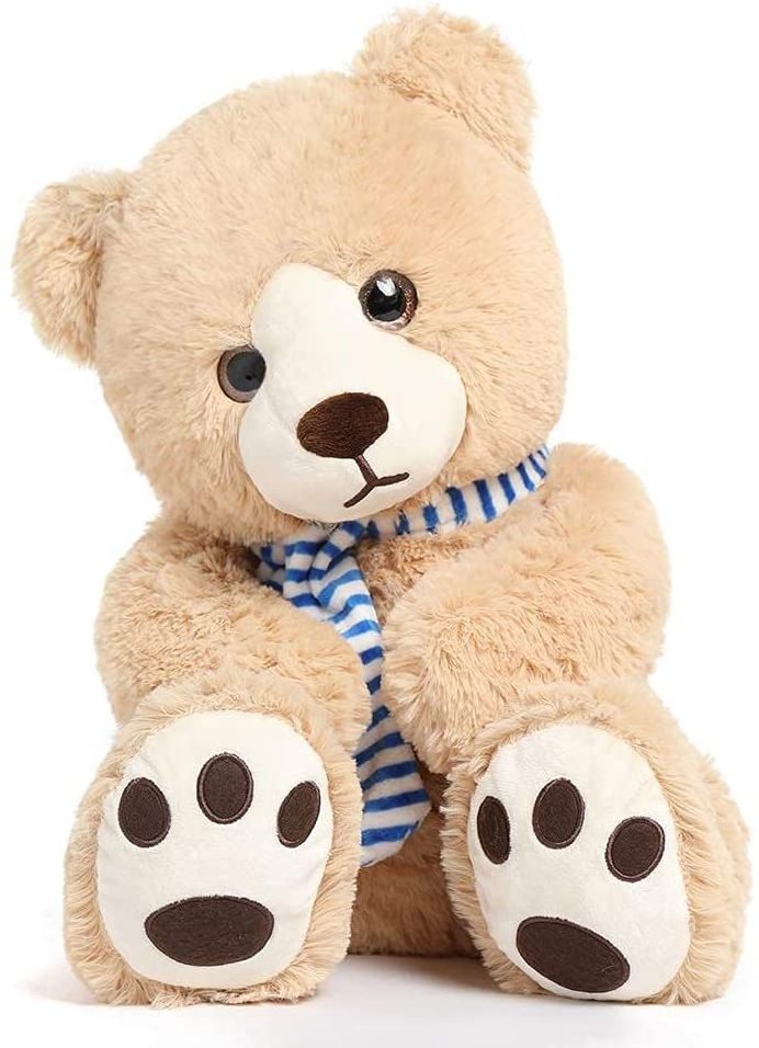 Customizable Custom High Quality Plush Toy Manufacturer Bear Teddy  Plush Toy Animal Toy birthday gift cute scarf