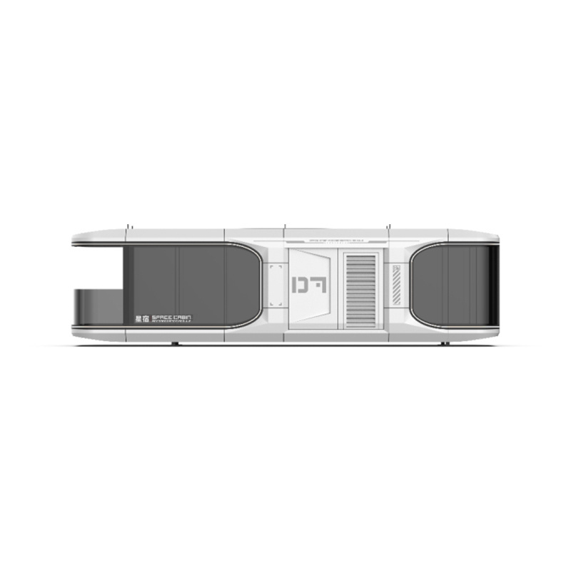 Aluminum Alloy Shell Resort Prefabricated Mobile hotel house supplier capsule pod house for camping