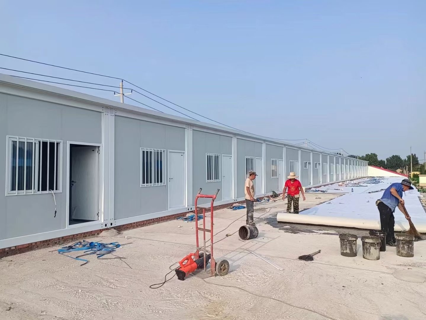 Customized Modern Style 2 Bedrooms Prefab House Demountable Module Assemble Detachable container house Cabin Kit