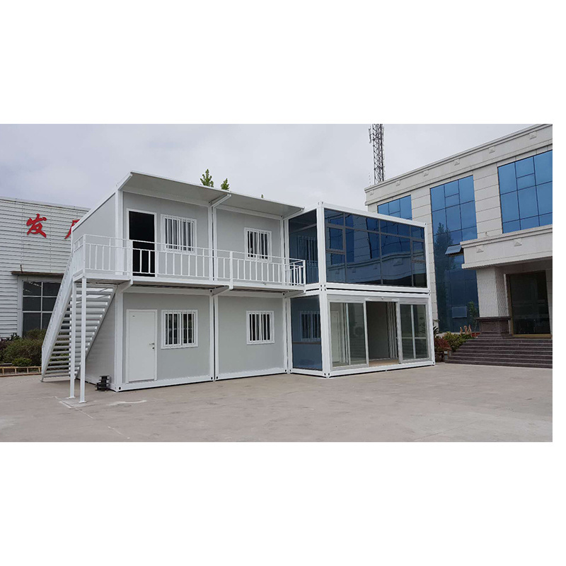 China Manufacturing Foldable Metal Modular Prefab House Tiny Movable Detachable Prefabricated Container Homes