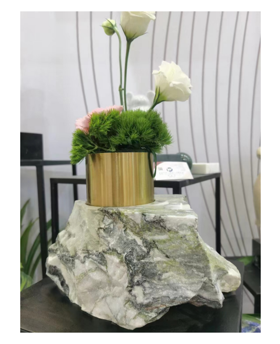 Shuitou Wholesale Luxury Florence Jade Colorful Connect Cold Emerald Ice Jade Green Marble Factory Price For Interior Design