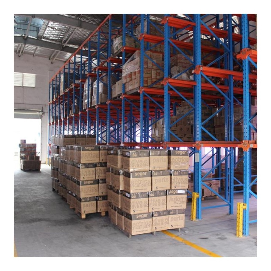 Customated Heavy Duty Warehouse shelving unit Pallet Steel metal Storage Rack