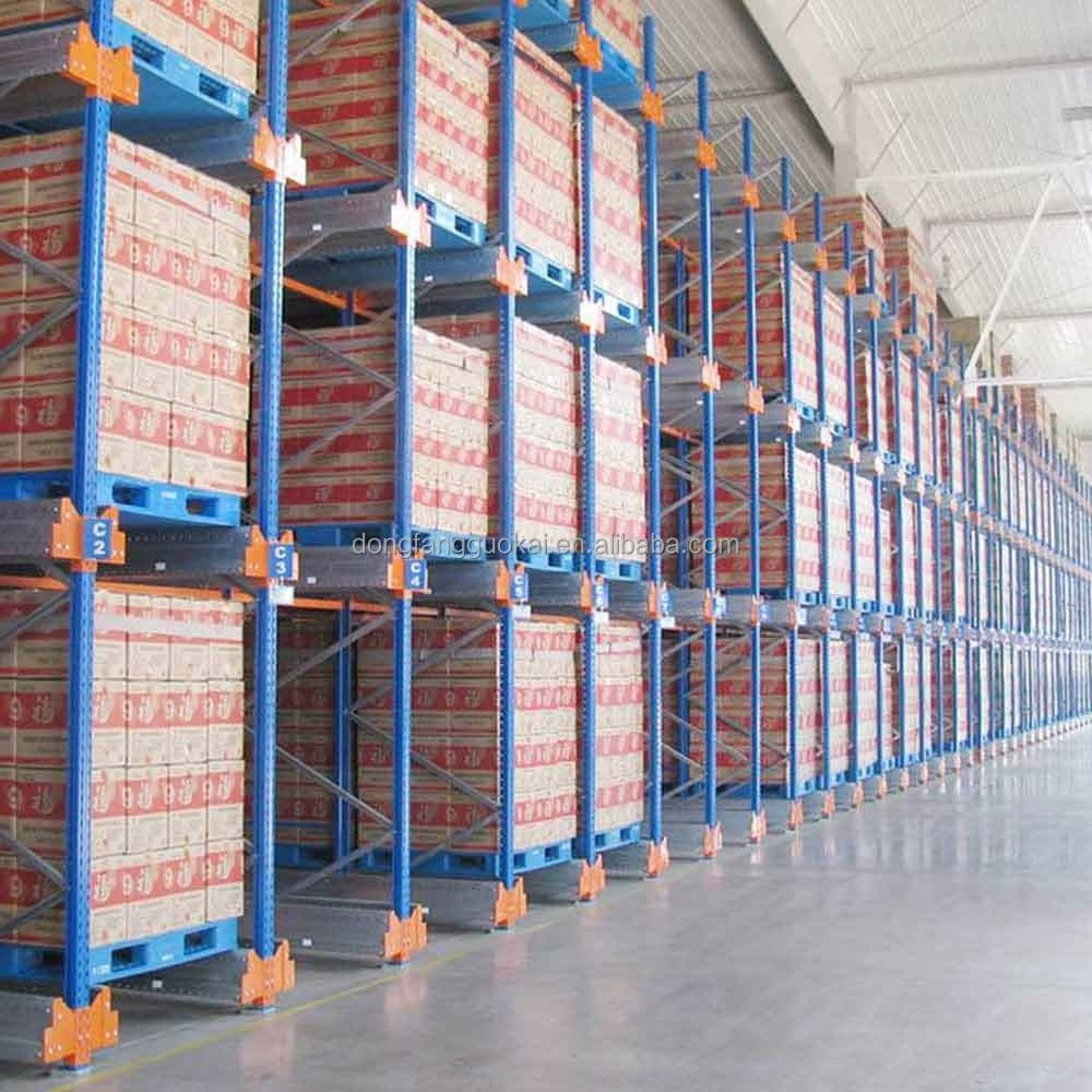 China Factory Blue and Orange Steel Pallet Racking Warehouse Storage Heavy Duty