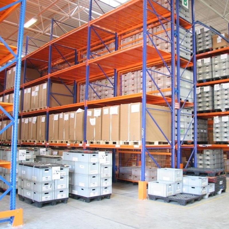 China Factory Customized Steel Metal Shelving Unit for Warehouse Storage Racking System