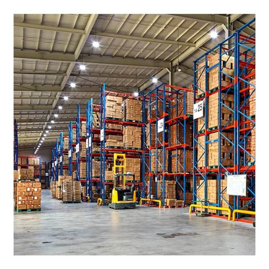 China Factory Customized Metal Warehouse Pallet Storage Stacking Racks Shelving Units