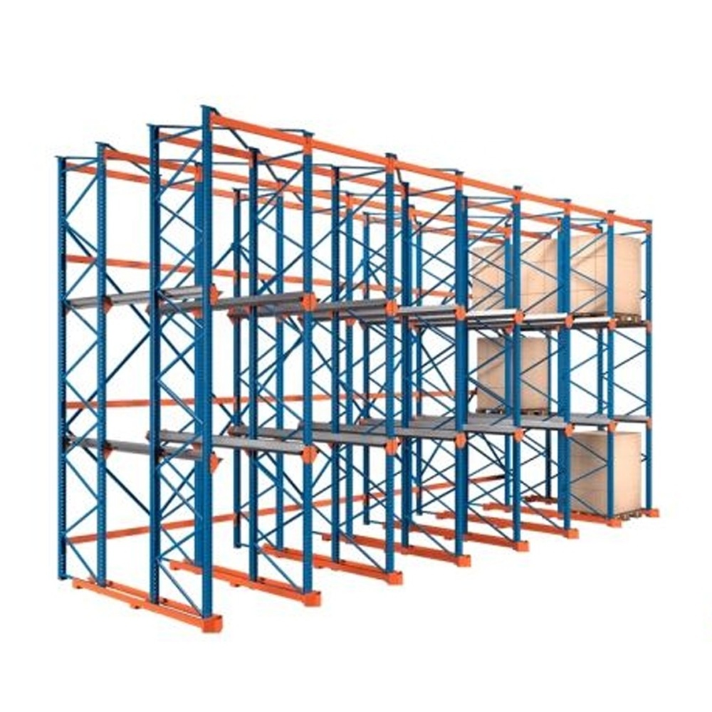 Warehouse Heavy Duty Industrial Storage Equipment Steel Rack Drive In Racking System