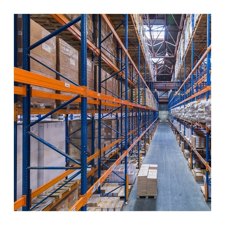 Adjustable Selective Steel Shelving for Industrial Use Heavy Pallet Rack for Warehouse Storage Steel Metal Iron Rack