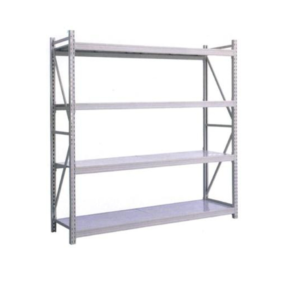 Manufacture Factory 500kg Boltless Warehouse Storage Rack Shelf Black Steel Racking  for Stacking Racks Shelves