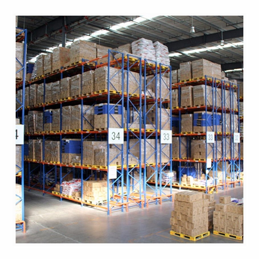 Adjustable Selective Steel Shelving for Industrial Use Heavy Pallet Rack for Warehouse Storage Steel Metal Iron Rack