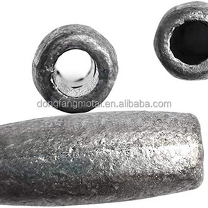 China Suppliers Product  Oval Type Ball Shape Lead Sinker Bulk Fishing Weights Sinkers For make  Fishing net