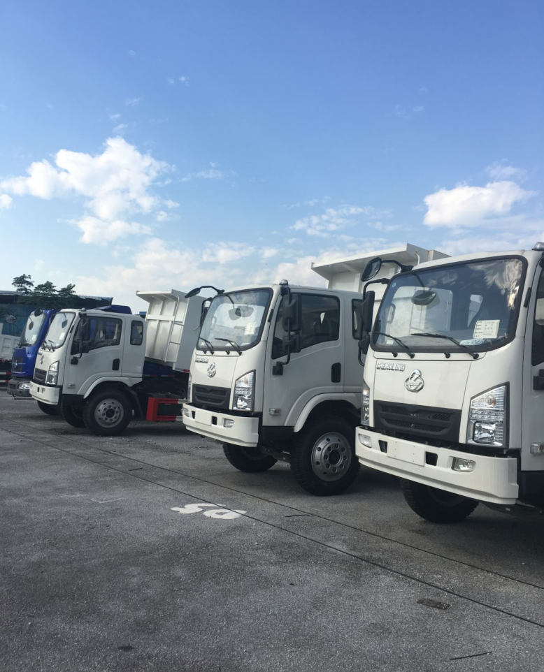 Dongfeng top quality 4x2 dumping truck / mini dump truck 3/5 ton tipper truck L single cabin LHD/RHD for sale