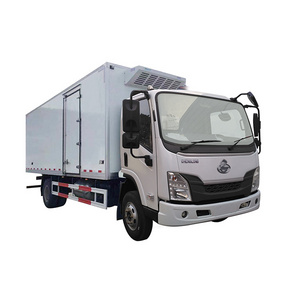 Competitive price hot sale meet fish refrigerator truck