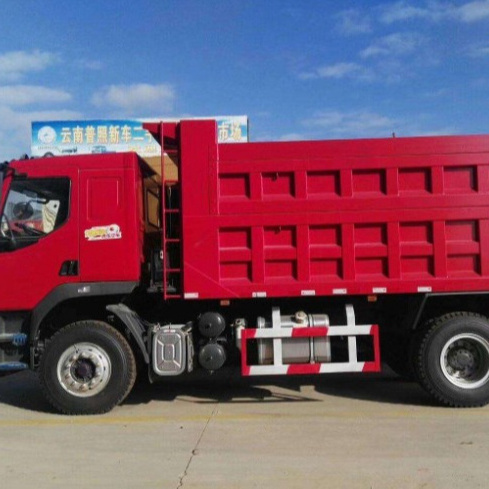 Dongfeng truck dumper 6x4 375hp H7 single cabin left hand drive /LHD dump truck 15 ton for sale