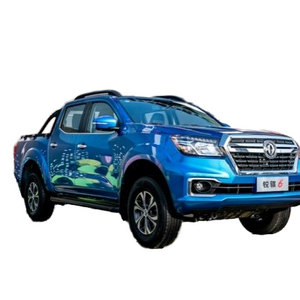 Hot Sale Dongfeng RICH 6 Pickup 4x4 Mini Truck with Rear Camera Euro 5 Emission Petrol/Gasoline Fuel Cargo Van Type for Sale