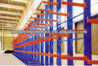 warehouse storage cantilever rack heavy duty metal leg rack