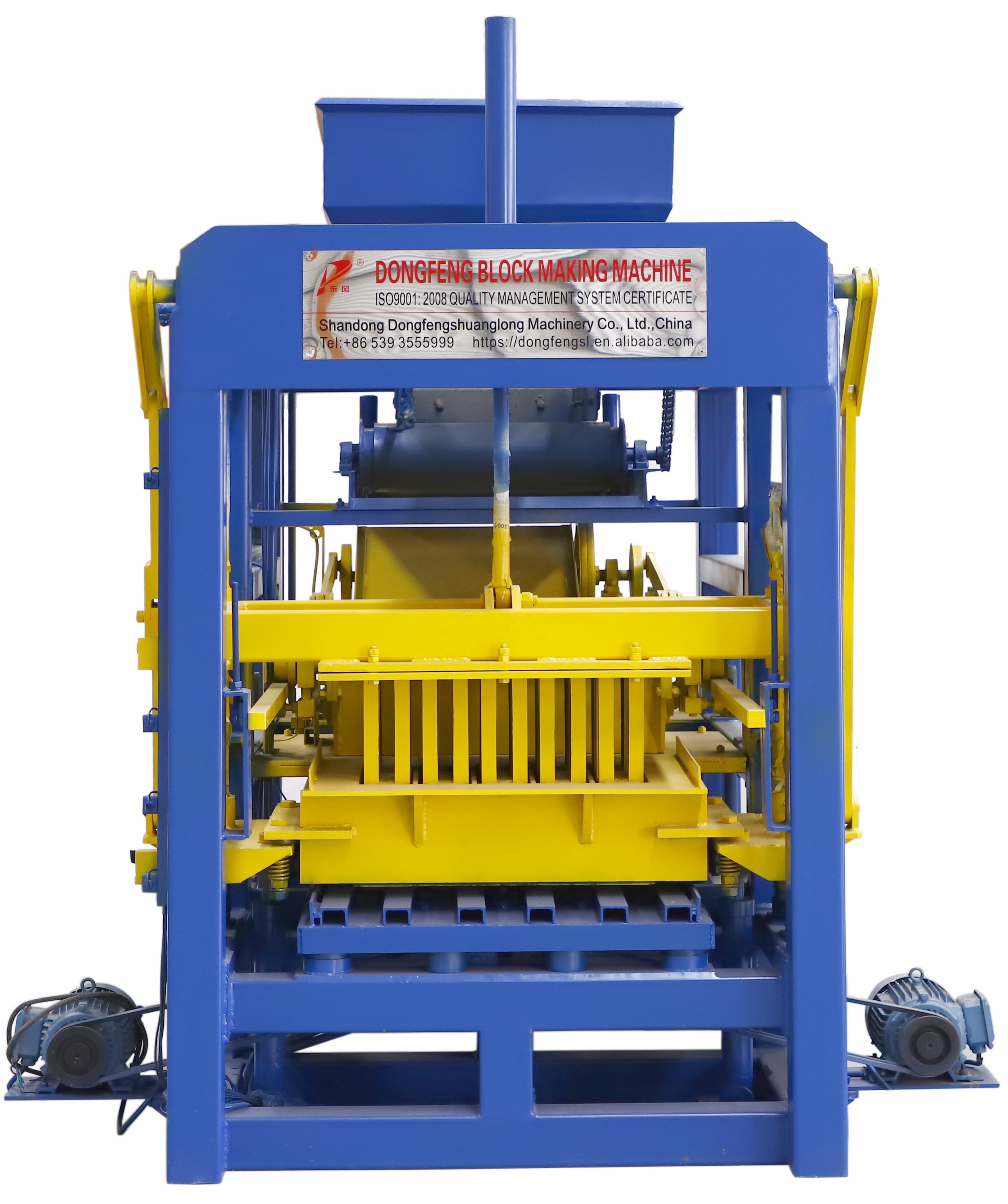 qt4-25 fully automatic cement concrete block brick moulding machine for sale nigeria