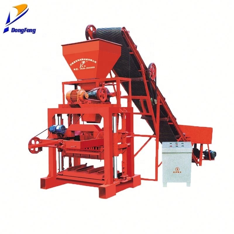 home use qt4-35 ghana simple concrete cement block making machine in jamaica