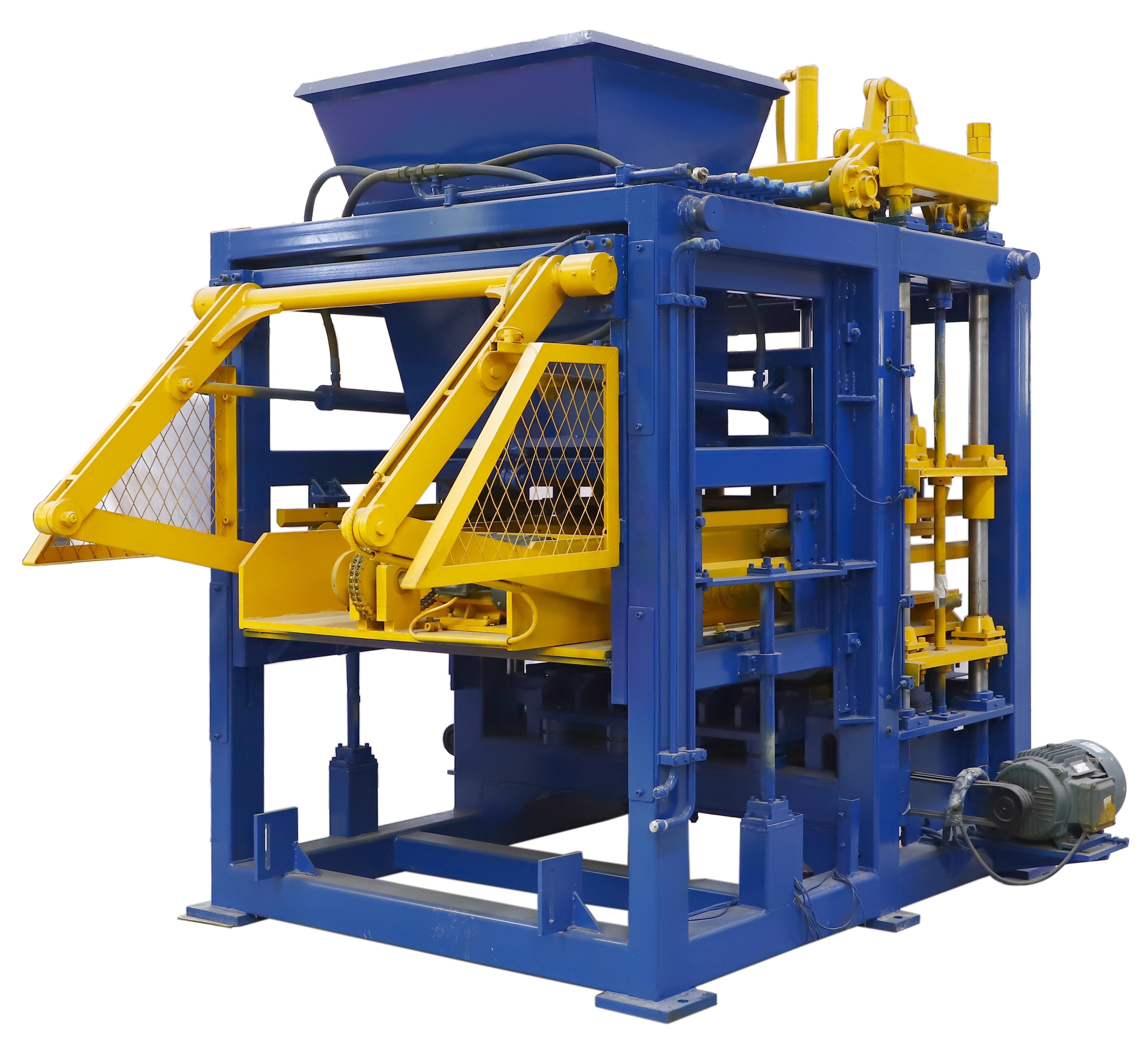 Automatic Concrete Block Paving Makers Block Brick Machine Manufacturer