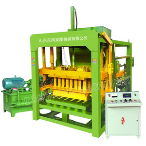 qt4-25 fully automatic cement concrete block brick moulding machine for sale nigeria