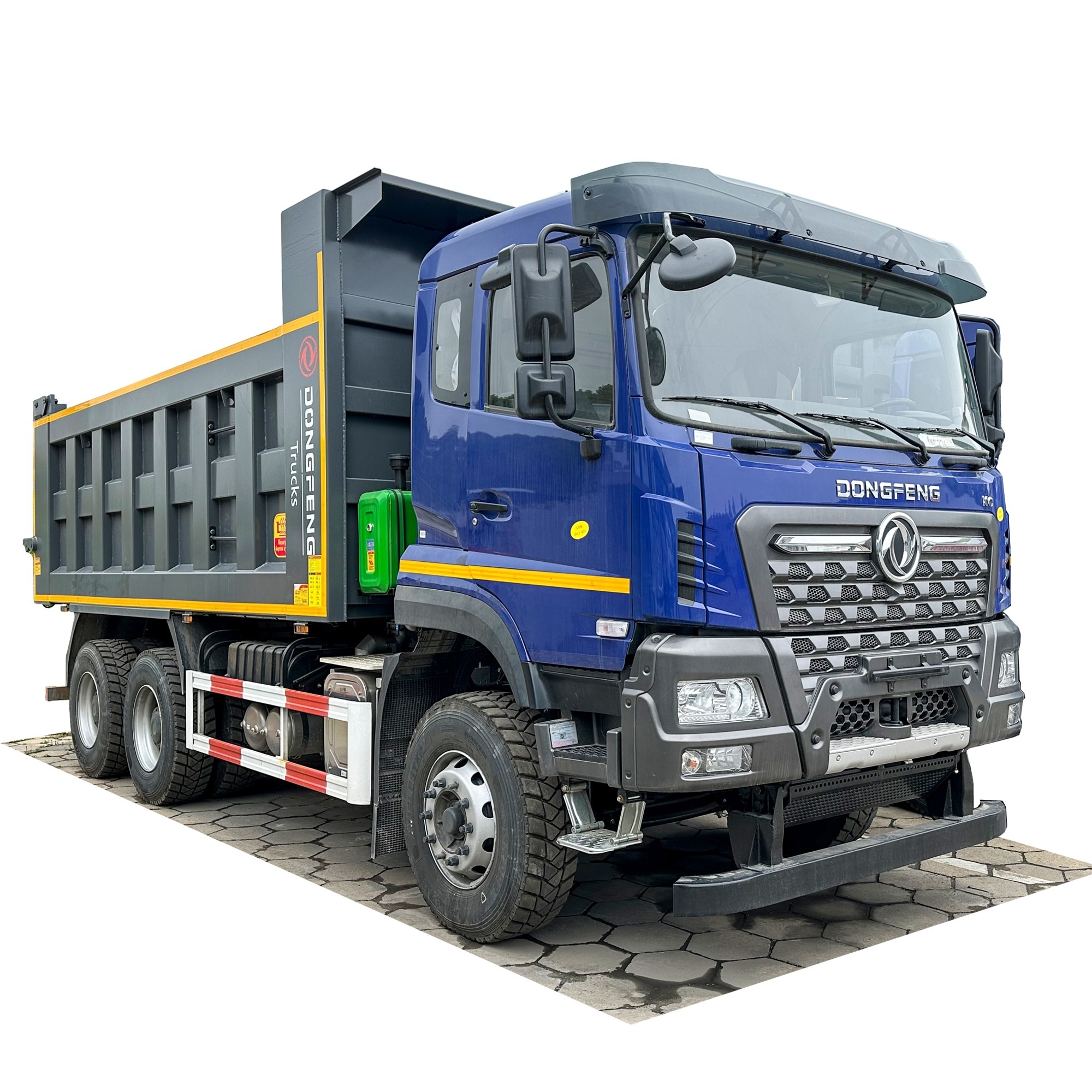 Dongfeng 6x4 driven type LHD installed dongfeng 420 HP Euro V engine GVW 55 ton design dump tipper truck