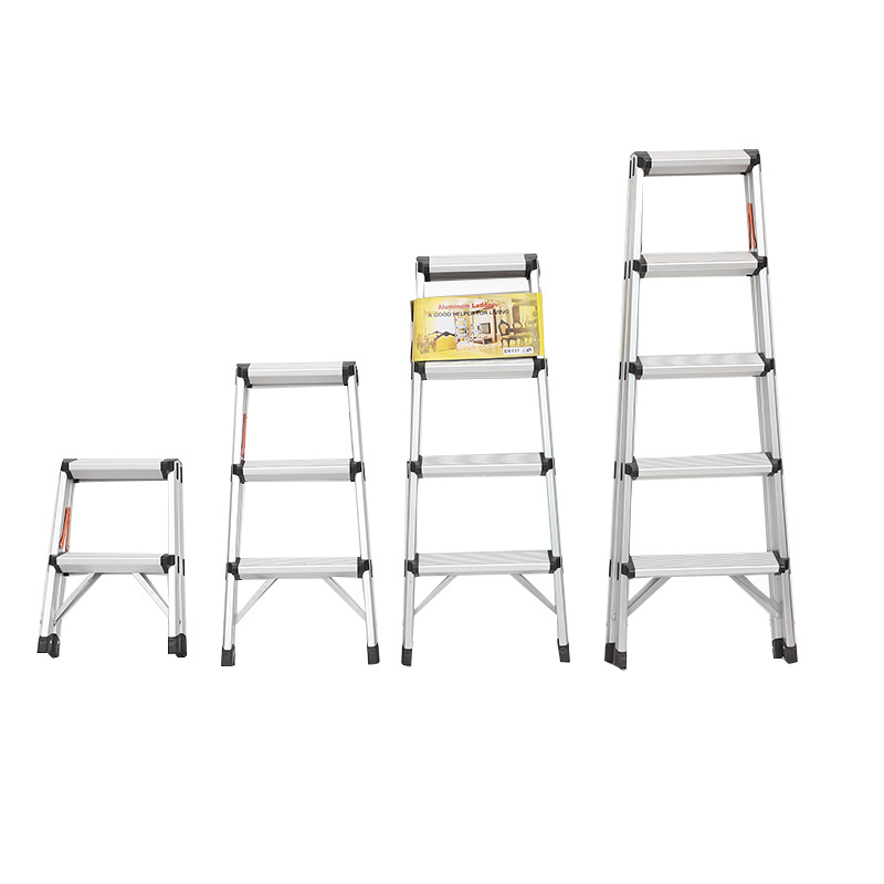 2 steps - 6 steps Multi Functional Homeuse & Work Platform Aluminum Folding Step Ladder