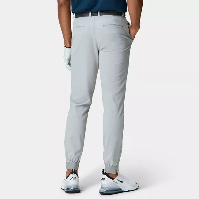 Slim Fit Men's Golf Trouser Pants Side Zipper Customize Split Tapered Golf Joggers For Men