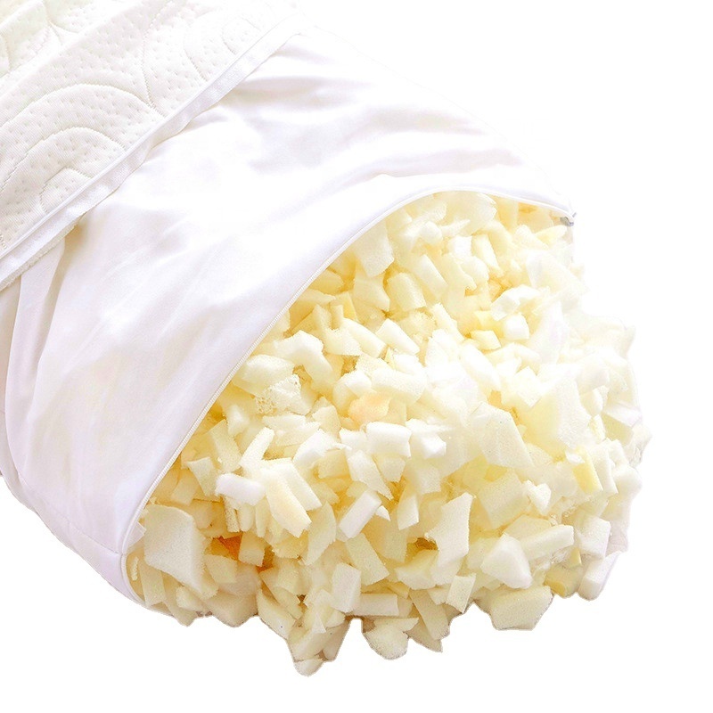 High flexibility PU pillow Filling materials shredded memory polyurethane foam pieces filler