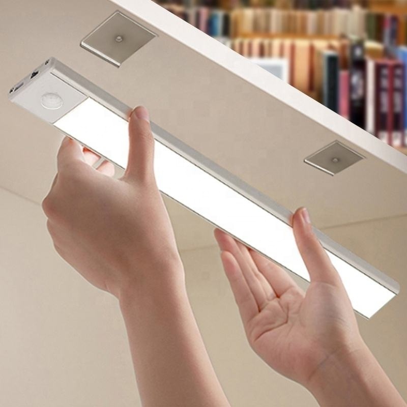 Newest Removable Brightness Adjust Under 3W Motion Sensor Led Cabinet Light Led Shelf Closet Display Lighting For Kitchen