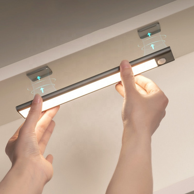 Luz LED Con Sensor De Movimiento Motion Wardrobe Sensor Stair Light Wireless LED Light Sensor Lamp LED Cabinet Lights