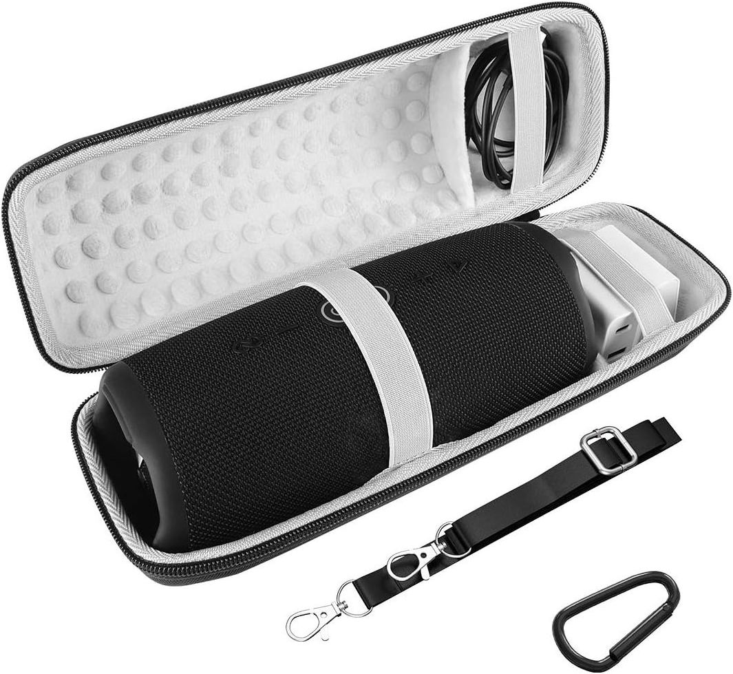 OEM ODM Case Protective Travel Box For  Bluetooth speaker Charge 5,Charge 4 Speaker Bag Carrying Storage Eva Speaker Case