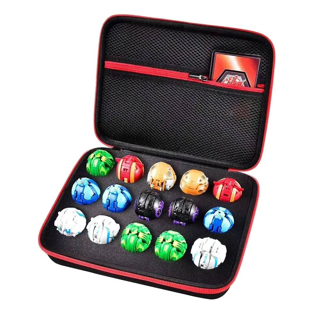 Custom for Bakugan Battle Planet Armored Alliance Toy carry case Organizer hard protective carrying case EVA storage box