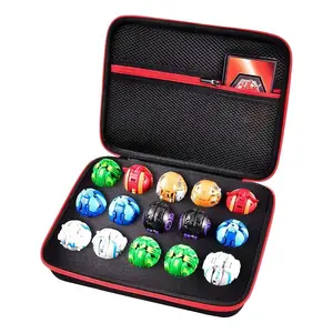 Custom for Bakugan Battle Planet Armored Alliance Toy carry case Organizer hard protective carrying case EVA storage box