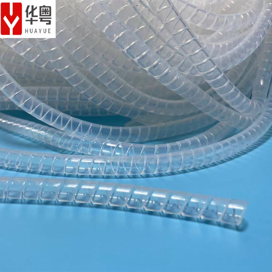 High transparent corrosion resistant PFA winding pipe