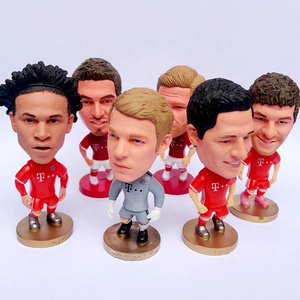 47 Models Collectable Big Head PVC Figure Football Star Toys Figures Model Champion Soccer Players Figures For Football Fans