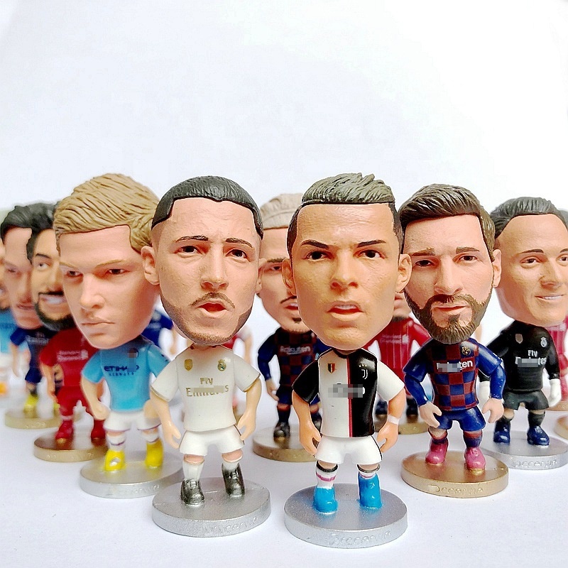 47 Models Collectable Big Head PVC Figure Football Star Toys Figures Model Champion Soccer Players Figures For Football Fans